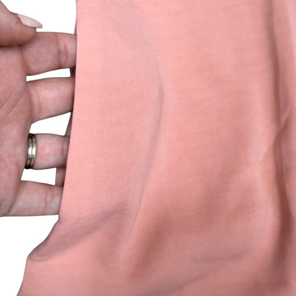 NWT Women's TREASURE & BOND Relaxed‎ Tee Sheath Dress Pink Rosette | Size M - Picture 7 of 12